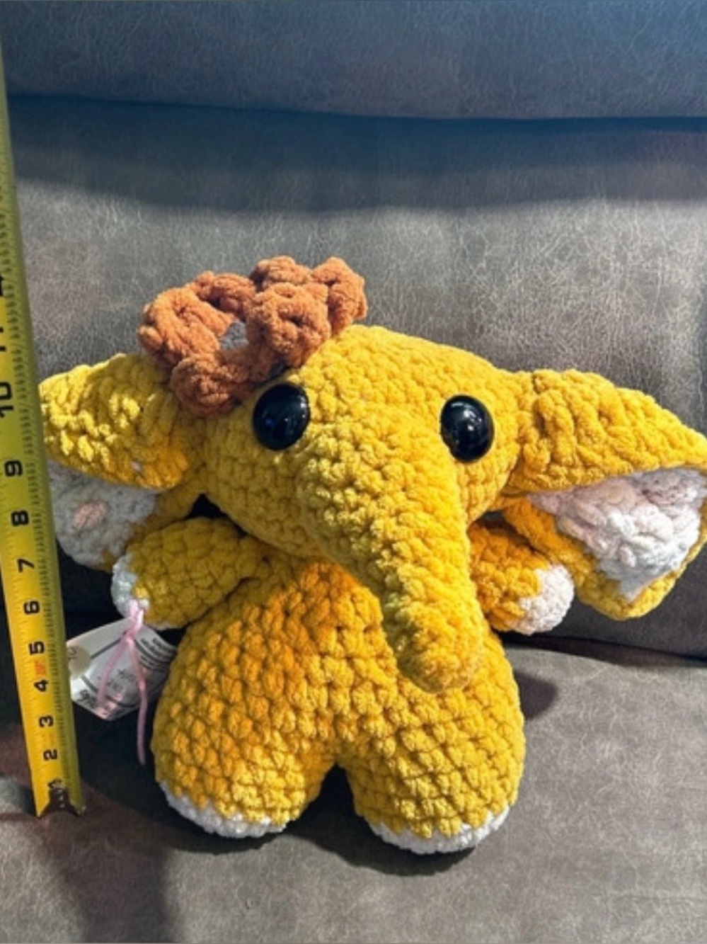 New Red Fox Stitches Crochet Elephant